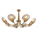 Люстра подвесная Gerhort Modern G11059/8cop amb 8 ламп 18 м² цвет медь