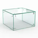 Шкаф-витрина 40x25 см Сладость 1 9 Шоп Дизайн стекло цвет прозрачный