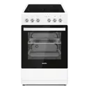 Электрическая плита с духовкой Simfer F55VW14025 50x86x55.5 см цвет белый