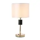 Рабочая лампа настольная Crystal lux Maestro Maestro lg1 gold цвет черный