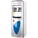 Кулер Aqua work 2043615 напольный компрессорный серебристый