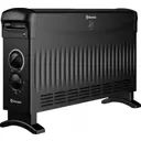 Конвектор электрический Thermex Dateo 2000 Black с механическим термостатом 2000 Вт черный