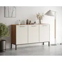 Комод Этажерка Nicole 150х45х90 см ДСП цвет белый
