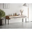 Консоль Этажерка Nicole 150x55x45 см ДСП цвет роза
