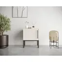 Тумба прикроватная Этажерка Nicole 40x50x35 см ЛДСП цвет белый