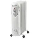 Обогреватель масляный Engy EN-1311 с механическим термостатом 2500 Вт 11 секций белый