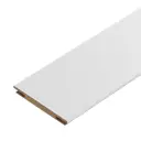 Добор телескопический 2400x100x10 мм эмаль цвет белый