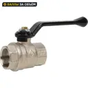 Кран шаровой прямой Bugatti Oregon DN25 PN40 1" ВР латунь ручка рычаг