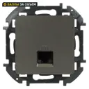 Розетка компьютерная RJ45 категория 5e UTP - Lexman Lilian - титан