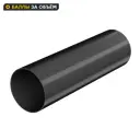 Водосточная труба Технониколь Оптима 80 мм 3 м цвет черный