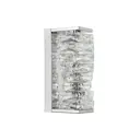 Настенный светильник светодиодный LED 12W 3000 К+4000К+6000К К5 кристалл 260мм CR.0505-260-1-W-CH