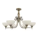 Люстра потолочная Arte milano Am340049/6 ab 6 ламп 12 м² цвет бронза