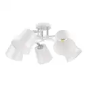 Люстра потолочная Arte milano Napoli-330806/5 wt+cr 5 ламп 10 м² цвет белый