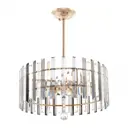 Люстра на штанге Arte milano Sorrento-1409 371409/6/350/470 gd 6 ламп 12 м² цвет золото