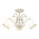 Люстра потолочная Arte milano Am340800/5 wt+g 5 ламп 10 м² цвет белый