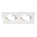 Светильник встраиваемый TN102745/2 WH белый IP20 GU5.3/2 180x95x25