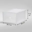 Система хранения Мобиле 26.7x38x17.8 см пластик без крышки цвет прозрачный