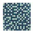 Мозаика стеклянная Керамоград Dgs037_15 30x30 см цвет синий