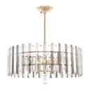 Люстра на штанге Arte milano Sorrento-1409 371409/8/350/570 gd 8 ламп 16 м² цвет золото