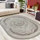Ковер Avalon Carpet Rimma Lux 36868K полипропилен 80x150 см Oval Cream/Beige