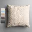 Подушка декоративная Linen Way 43x43 см замша кремовый