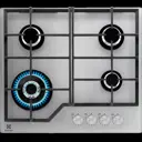 Газовая варочная панель Electrolux KGS6426SX 59.5 см 4 конфорки цвет серый / серебристый