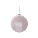 Елочный шар Розовое чудо 722860 15 см пвх розовый