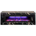 Каминокомплект Inter flame Старлайн с очагом Freespace 75 1700Вт черный порторо голд