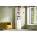 Шкаф распашной Арника Пенал ПН 11 с 1 дверью 40x193.7x40 см ЛДСП цвет белый