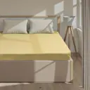 Простыня Этель 10801842 160x235 см хлопок на резинке цвет желтый