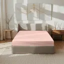 Простыня Этель 10836415 160x235 см хлопок без резинки цвет розовый