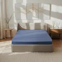 Простыня Этель 10836413 160x235 см хлопок без резинки цвет синий