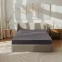 Простыня Этель 10836416 160x235 см хлопок без резинки цвет коричневый