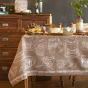 Скатерть Доляна Cup of tea 110х144 см 100% хлопок 164 г/м2 4682765