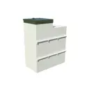 Септик Топол-эко Топас-С 10 200л 2000л/сутки белый принудительный выброс воды