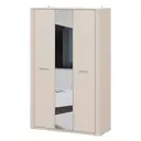 Шкаф распашной Арника Калипсо с 3 дверями 130.1x210x52 см ЛДСП цвет бежевый
