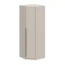 Шкаф распашной Арника Шк с 1 дверью 78.8x221.6x78.8 см ЛДСП цвет меланж