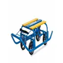 Санки Nika Ветерок 7 синий 81.5x99 см до 25 кг