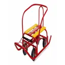 Санки Nika Ветерок 7 универсал красный 74x99 см до 25 кг