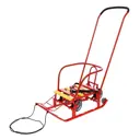 Санки Nika Тимка 3К универсал красный 76x99 см до 25 кг