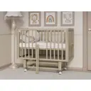 Кровать для новорожденных Incanto Papi с маятником 120x60 см массив дерева цвет бежевый