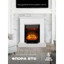 Каминокомплект Fires merlin Флора с очагом Majestic Lux BL 1600Вт белый