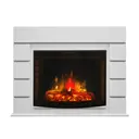 Каминокомплект Fires merlin Каскад с очагом Evrica 25.5 2000Вт белый