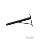 Кронштейн 500 R 4x23 см нагрузка до 70 кг цвет черный