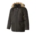 Куртка рабочая утепленная Союзспецодежда Север черная/оранжевая размер 44-46 рост 170-176 см