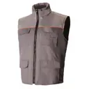 Жилет рабочий утепленный Союзспецодежда Профессионал темно-серый/светло-серый размер 52-54 рост 170-176 см