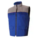 Жилет рабочий утепленный Союзспецодежда Профессионал василёк/светло-серый размер 60-62 рост 182-188 см