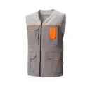 Жилет рабочий Союзспецодежда Профессионал темно-серый/светло-серый размер 64-66 рост 170-176 см