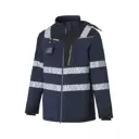 Куртка рабочая утепленная Союзспецодежда Юринокс Макс темно-синяя/черная размер 48-50 рост 170-176 см