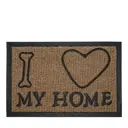 Коврик придверный Borghouse I love my home 40x60 см